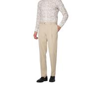 HILTL Bundfaltenhose Herren Regular Fit beige, 58