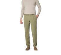 HILTL Bundfaltenhose Herren Regular Fit grün, 52