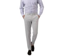 HILTL Chino Herren Slim Fit Baumwolle grau, 28