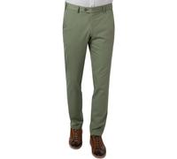 HILTL Tourist Slim Fit Chino grün, Einfarbig
