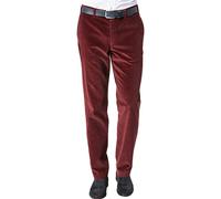 HILTL Hose Herren Regular Fit Cord rot, 44
