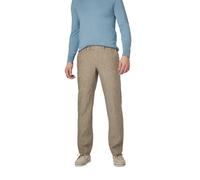 HILTL Hose Herren Regular Fit Leinen braun, 48