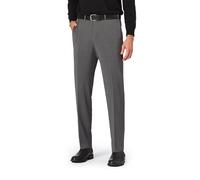 HILTL Hose Herren Regular Fit Schurwolle grau, 28