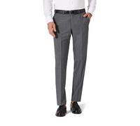 HILTL Hose Herren Regular Fit Schurwolle grau, 52