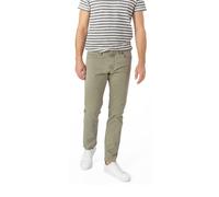 HILTL Hose Herren Slim Fit Baumwolle grün, 38/32