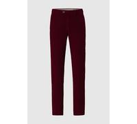 HILTL Parma I Regular Fit Cordhose Bordeauxrot, Einfarbig