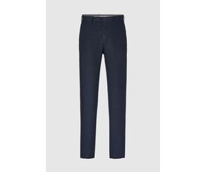 HILTL Parma I Regular Fit Leinenhose dunkelblau, Einfarbig