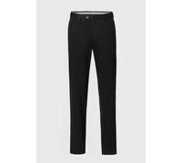 HILTL Chino Herren Regular Fit Baumwolle schwarz, 50