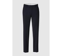 HILTL Piacenza I Regular Fit Wollhose marine, Einfarbig