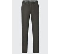 HILTL Slim Fit Chino grau, Einfarbig