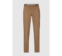 HILTL Tilo Slim Fit Chino mittelbraun, Einfarbig