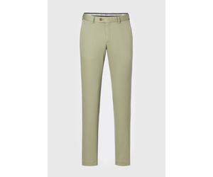 HILTL Tourist Slim Fit Chino grün, Einfarbig