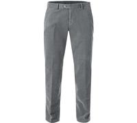 HILTL Trento Slim Fit Hose mittelgrau, Einfarbig