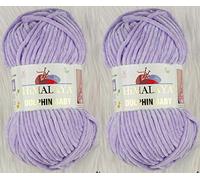 Himalaya Dolphin Baby-Strickgarn, 2 Knäuel, 260 m, 2 x 100 g, super sperriges Babydeckengarn (80305)