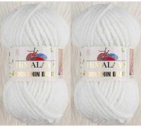 Himalaya Dolphin Baby Strickgarn, 2 Knäuel, 260 Meter, 2 x 100 g, super sperriges Babydeckengarn (80301)