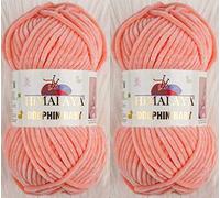 Himalaya Dolphin Baby Strickgarn, 2 Knäuel, 260 Meter, 2 x 100 g, super sperriges Babydeckengarn (80323)