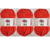 Himalaya Dolphin Baby Strickgarn, 3 Knäuel, 395 Meter, 3 x 100 g, super sperriges Babydeckengarn (80312)