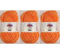 Himalaya Dolphin Baby Strickgarn, 3 Knäuel, 395 Meter, 3 x 100 g, super sperriges Babydeckengarn (80316)