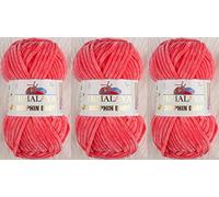 Himalaya Dolphin Baby Strickgarn, 3 Knäuel, 395 Meter, 3 x 100 g, super sperriges Babydeckengarn (80332)