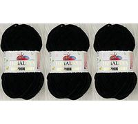 Himalaya Dolphin Baby Strickgarn, 3 Knäuel, 395 Meter, 3 x 100 g, super sperriges Babydeckengarn (80311)