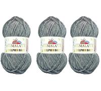 Himalaya Dolphin Baby Strickgarn, 3 Knäuel, 395 Meter, 3 x 100 g, super sperriges Babydeckengarn (80320)