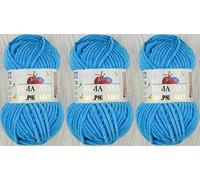 Himalaya Dolphin Baby Strickgarn, 3 Knäuel, 395 Meter, 3 x 100 g, super sperriges Babydeckengarn (80326)