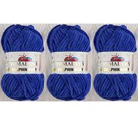 Himalaya Dolphin Baby Strickgarn, 3 Knäuel, 395 Meter, 3 x 100 g, super sperriges Babydeckengarn (80329)