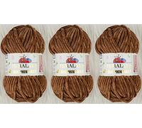 Himalaya Dolphin Baby Strickgarn, 3 Knäuel, 395 Meter, 3 x 100 g, super sperriges Babydeckengarn (80337)