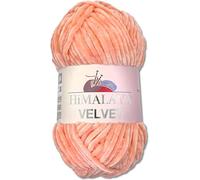 Himalaya Velvet Dolphin Wolle 100 g 40 Farben zur Auswahl Chenille Strickgarn Flauschgarn Glanz Accessoire Kleidung Decken