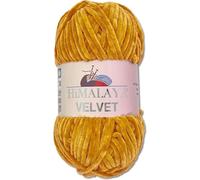 Himalaya Velvet Dolphin Wolle 100 g 40 Farben zur Auswahl Chenille Strickgarn Flauschgarn Glanz Accessoire Kleidung Decken
