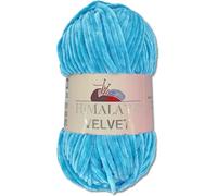 Himalaya Velvet Dolphin Wolle 100 g 40 Farben zur Auswahl Chenille Strickgarn Flauschgarn Glanz Accessoire Kleidung Decken