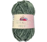 Himalaya Velvet Dolphin Wolle 100 g 40 Farben zur Auswahl Chenille Strickgarn Flauschgarn Glanz Accessoire Kleidung Decken