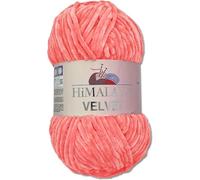 Himalaya Velvet Dolphin Wolle 100 g 40 Farben zur Auswahl Chenille Strickgarn Flauschgarn Glanz Accessoire Kleidung Decken