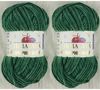 Himalaya Dolphin Baby Strickgarn, 2 Knäuel, 260 Meter, 2 x 100 g, super sperriges Babydeckengarn (80360)