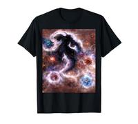 Himmlische Symphonie: EIN faszinierender Abstrakter galaktischer Nebel T-Shirt