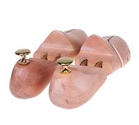 HIMRY 1 Paar | Naturholz Schuheleisten Schuhspanner Schuhdehner, Schuhspanner aus Holz, mit Griffknopf, geteilte und einstellbare Vorderblatt, Gr. 39 / Gr. 40, Gr. 39, Gr. 40, KXB6000-39