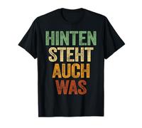 Hinten Steht Auch Was Shirt Spruch Hinten Steht Auch Wat T-Shirt