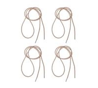 HINTRMENT Strass Schnürsenkel 4 Stück pack aus Rhinestone für Schuhe | Gold, Dekorativ und Langlebig, für Flache Schuhe und Damen, Kreative Form mit Klassischem Match Design