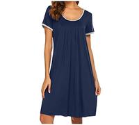 HINTSAN Festliches Kleid Mädchen Party Kleider Damen Elegant Damen Kleider Elegant Beach Dress Maxikleider Damen Sommer Große Größen Lange WeißE Strandkleider Kleid Festliche