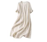 HINTSAN Kleid Schwarz Strandkleid Damen Sommer Kurz Damen Kleider Sommer Elegant Damen 2023 Sommer Trendy Minikleid Damen Kleid Schwarz Kleider Damen Festlich Sommerkleid Damen Midi Schwarz