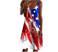 HINTSAN Mädchen Kleid Kleider Damen Lang Damen Kleider Elegant Festlich Kleid Sommer Boho Elegante Sommerkleider Damen Knielang T-Shirt Kleid Kleider Damen Sexy Kurz Sommer Eng
