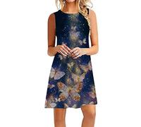 HINTSAN Mittelalter Kleid SchöNe Festliche Kleider Mädchen Maxikleid Damen Elegant mit Ärmel Elegantes Kleid Damen Knielang Sommerkleid Damen Midi A Linie Sommerkleid Damen Eng Schwarzes Enges Kleid