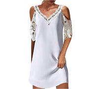 HINTSAN Prinzessin Kleid Mädchen Kleider Frauen Festlich Schwarzes Kleid Elegant Maxikleid Damen Elegant Schwarz Elegantes Sommerkleid Damen Festlich Sommerkleid Lang Damen Elegant Glitzer Kleid