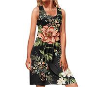 HINTSAN Sexy Kleid Damen Kleid Teenager Mädchen Trend Kleid SpaghettiträGer Damen Neckholder Kleid Damen Festlich Kleid Knielang Damen Festlich Grün Sommerkleider 2023 Transparentes Kleid Damen