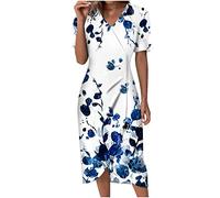 HINTSAN Sexy Kleid Damen Kleider Frauen Festlich Mädchen Kleid Chiffon Kleider Damen Plus Size Dress Kleid Rosa Damen Mittelalter Kleid
