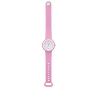 Hip Hop Damen Armbanduhr Hero.Dot Bubble Gum 3H Lady in der Farbe Rosa mit Silikonarmband, Gehäusedurchmesser: 34 mm, HWU1097