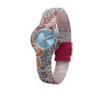 HIP HOP Damenuhr, Kollektion EMPORYUM, analoges Quarzwerk, wasserdicht bis 50 Meter, Armband aus Silikon, Länge verstellbar, Geschenkideen für Damen, hellblau, 32, Modern