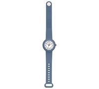 HIP HOP Hero.dot Damenarmbanduhr mit Armband aus Silikon, Farbe: Blau, Gehäusedurchmesser: 34 mm, HWU1117