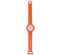 HIP HOP Hero.dot Damenarmbanduhr mit Armband aus Silikon, Farbe: Orange, Gehäusedurchmesser: 34 mm, HWU1130