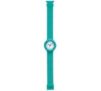 HIP HOP, Numbers Kollektion, Damenuhr in Mojito-Grün, Auswechselbares Silikonarmband, Praktische Schließe, 32mm Gehäuse, Quarz-Uhrwerk, Wasserdicht, Längenverstellbar, Wasser-Grün